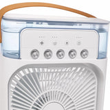 AirCool portable air cooler, control panel detail